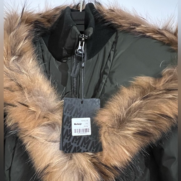 Adali-R Army XS by Mackage - Ladies Coat - Brand New with Tags (Old logo) - Picture 4 of 6
